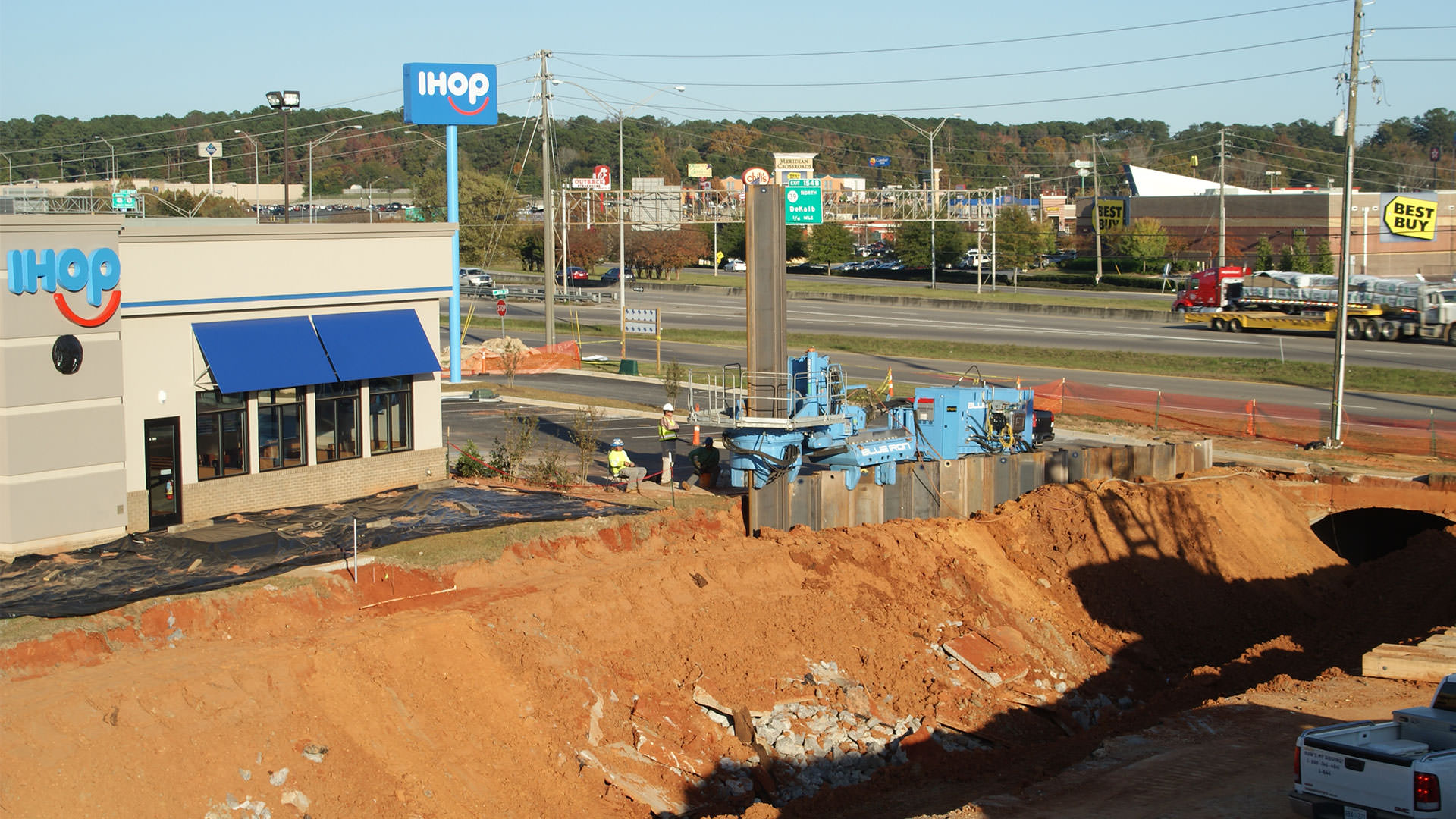 I-HOP Drainage Collapse